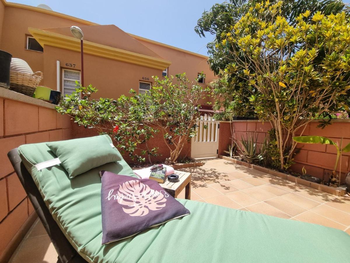 Top1 Green Sea Bungalow Jardin Apartment มาสปาโลมาส ภายนอก รูปภาพ