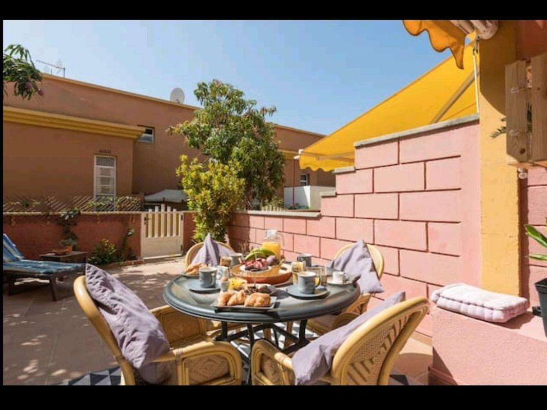 Top1 Green Sea Bungalow Jardin Apartment มาสปาโลมาส ภายนอก รูปภาพ