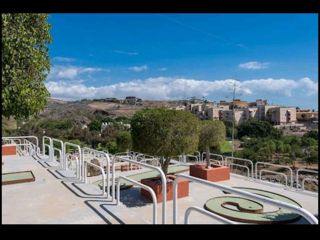 Top1 Green Sea Bungalow Jardin Apartment มาสปาโลมาส ภายนอก รูปภาพ
